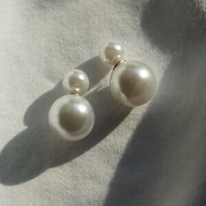 Elegant Pearl Stud Earrings